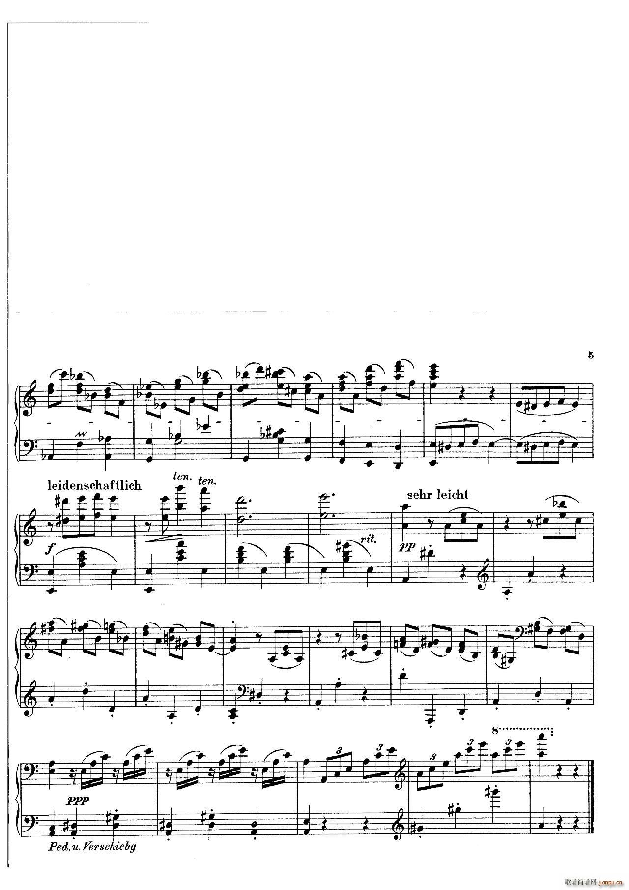封 泽姆林斯基-Landliche Tanzee Op 1（乡村舞曲 ）3