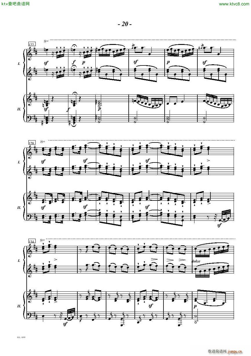 Diabelli Sonata Op33 For Two Pianos20