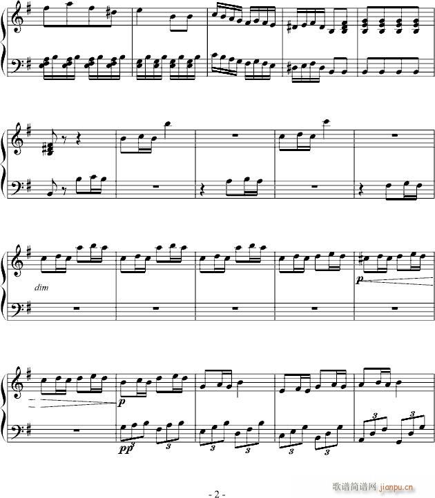 贝多芬第25奏鸣曲第三乐章_贝多芬2