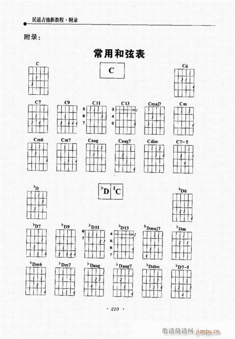 民谣吉他新教程181-215序30