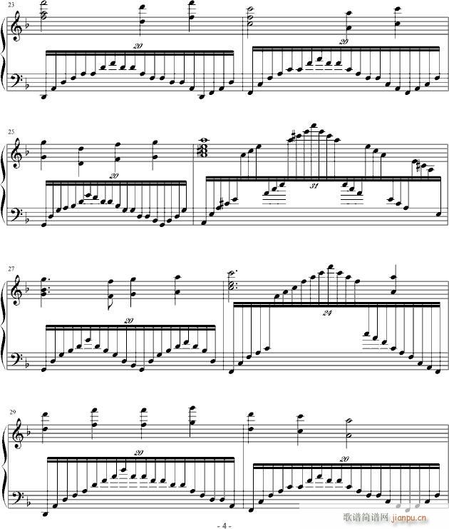 钢琴伴奏即兴练习曲3_田献4