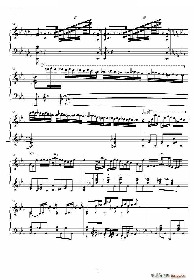 第三钢琴回旋曲Op 16_肖邦 chopin3