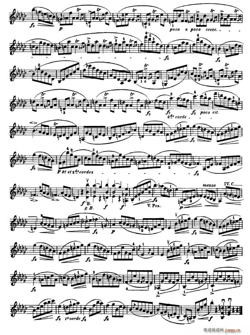 24首小提琴练习曲之142
