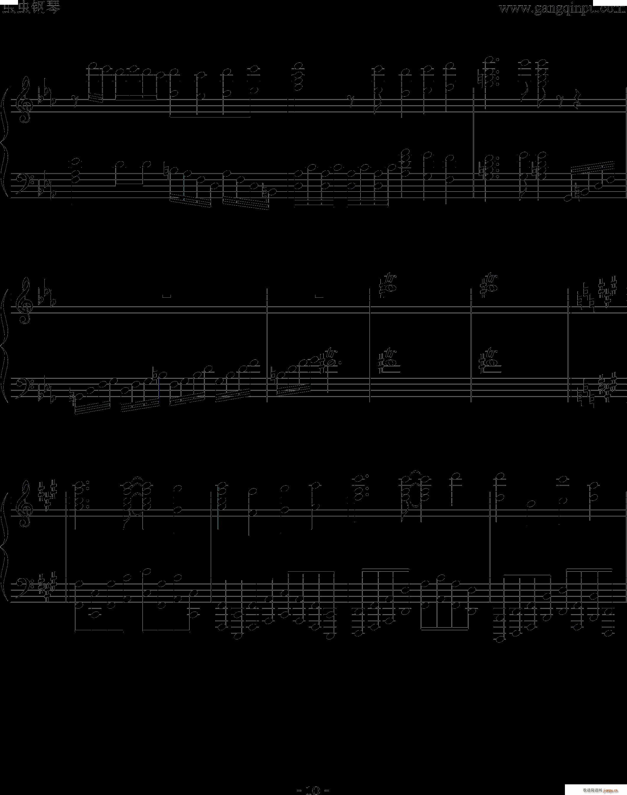 to the beginning 钢琴版 �ψV��琴_尾浦游纪10