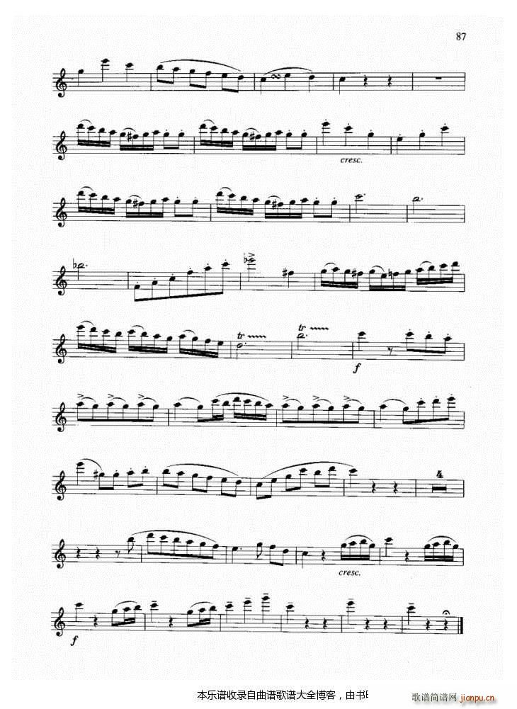 长笛奏鸣曲6