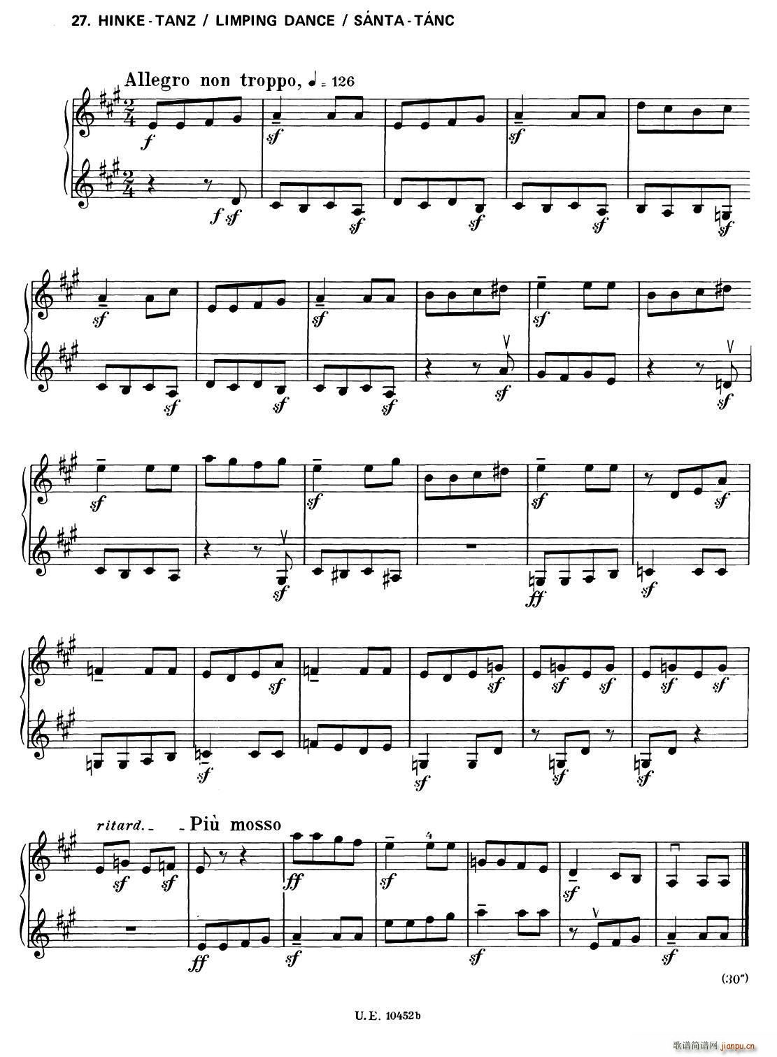 2首小提琴二重奏(no 27、no 28)1