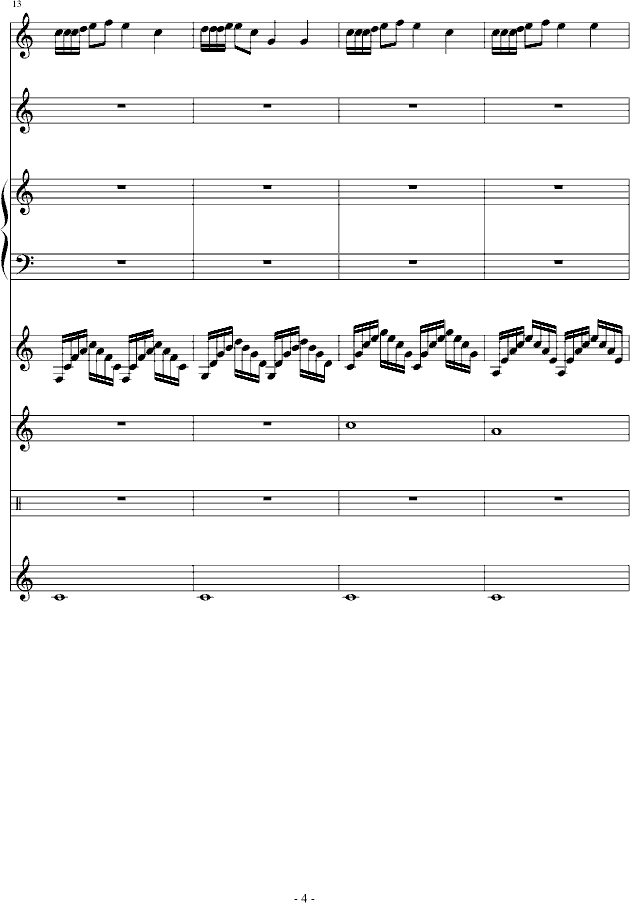 穷开心（逗你玩儿）-钢琴谱(钢琴曲)-wuliangyou4