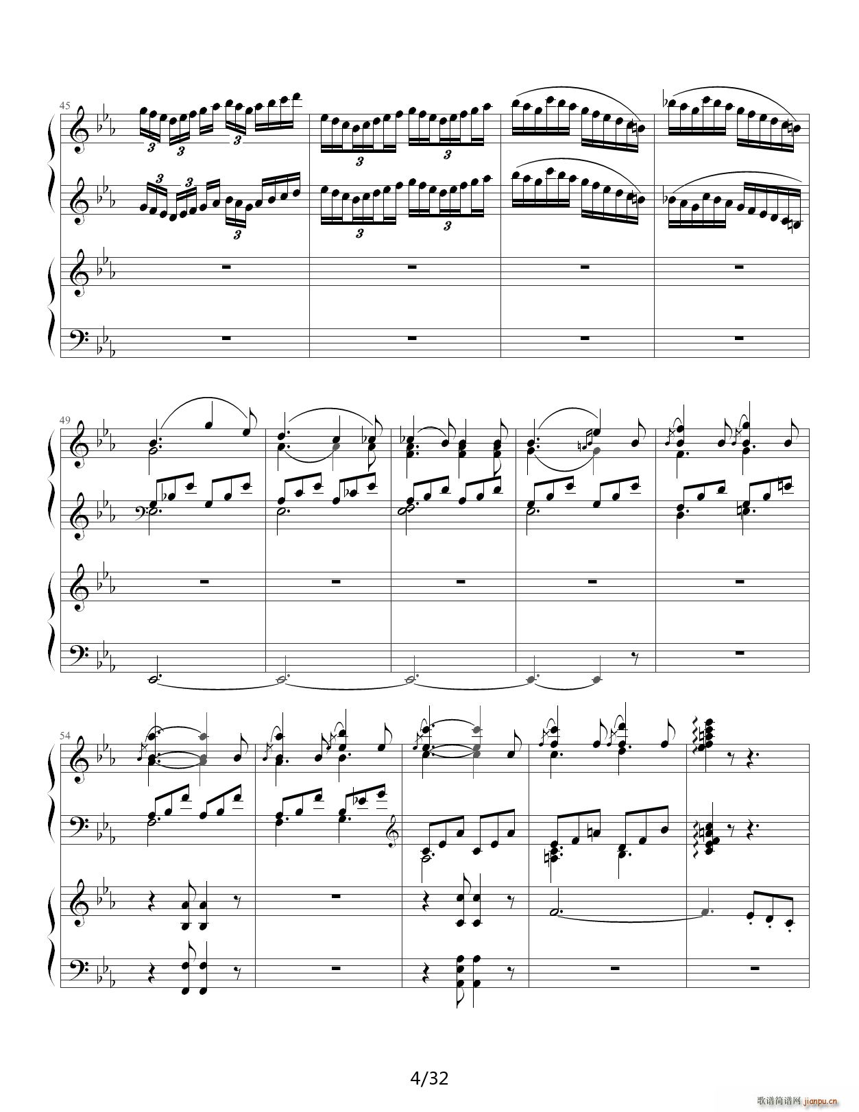 贝多芬第5钢琴协奏曲 皇帝4