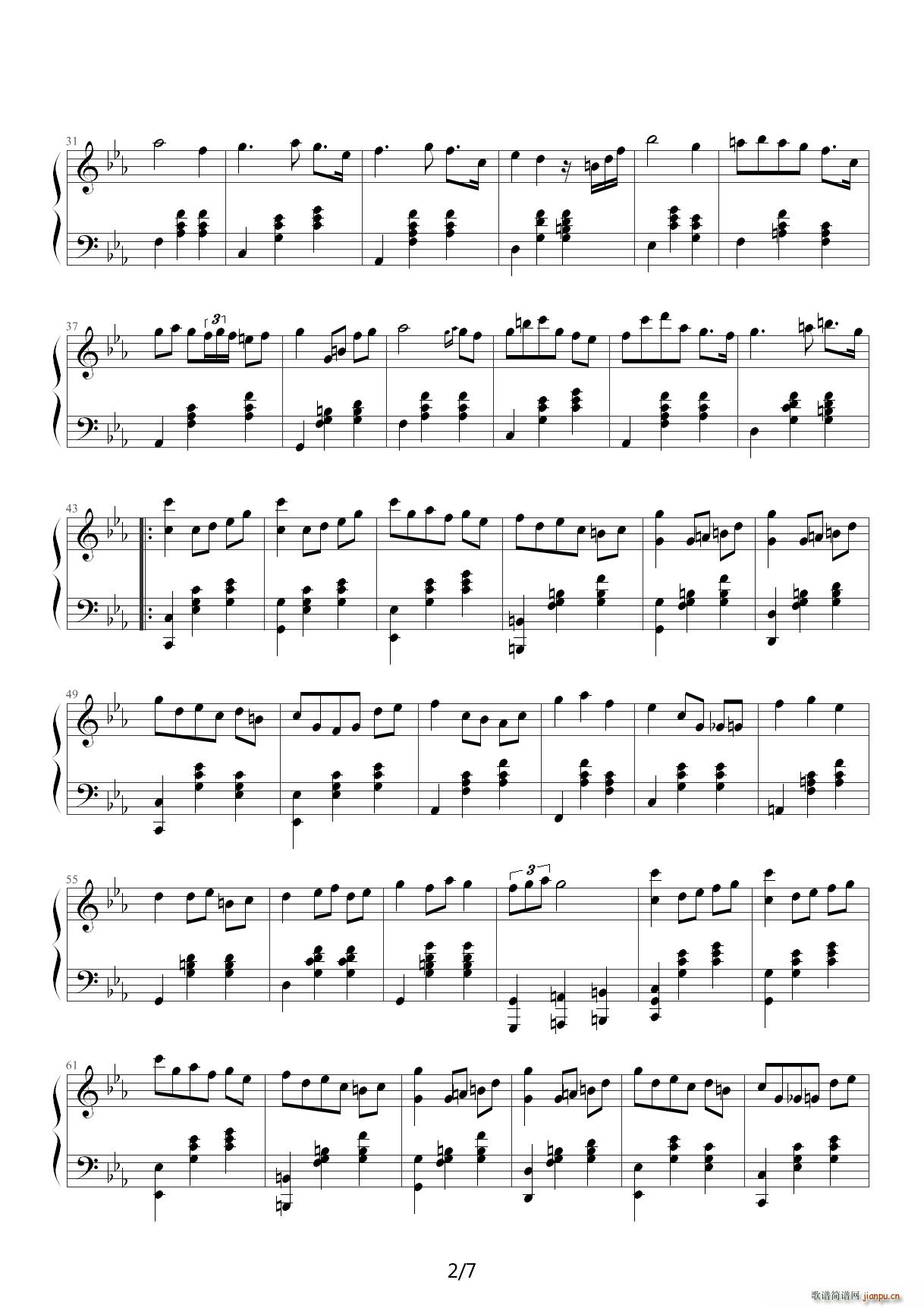 15 Waltz - Mew 梦幻圆舞曲 降E调2
