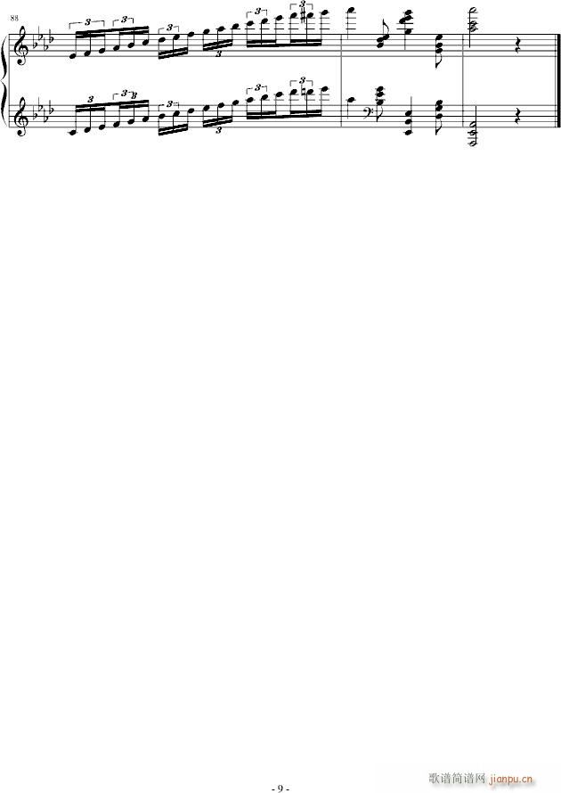 降A大调第六练习曲_PARROT1869