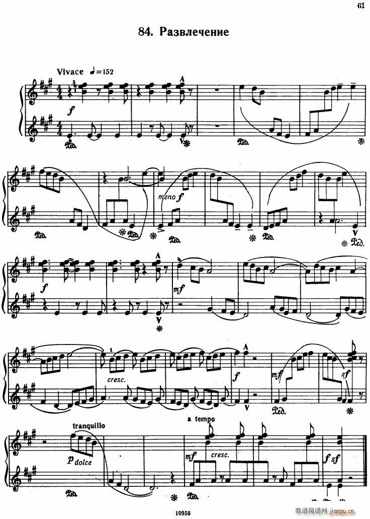 Bartok SZ 107 Mikrokosmos for Piano 67 9619