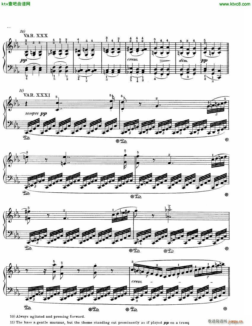 Beethoven WoO 80 32 Variations in C Minor16
