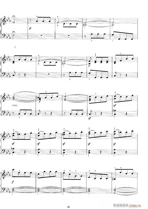 我也能弹贝多芬（简易改编）_贝多芬-beethoven5