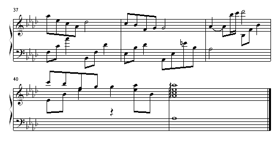 恩彩的房间-插曲-钢琴谱(钢琴曲)-韩日剧4