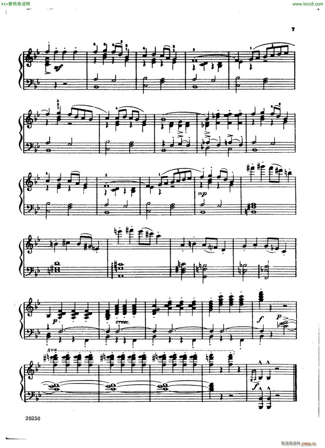 Anderson Sleigh Ride piano solo7