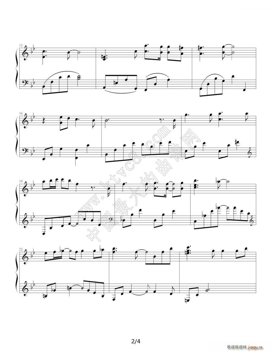 第一次（韩剧《冬日恋歌》插曲）（剑心制谱版）2