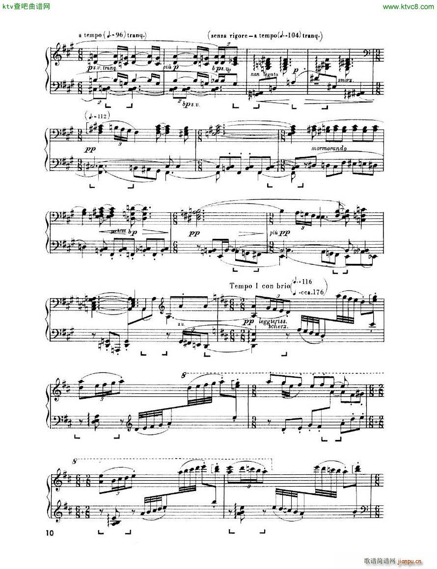 Enescu op 24 No 3 Piano sonata No 310