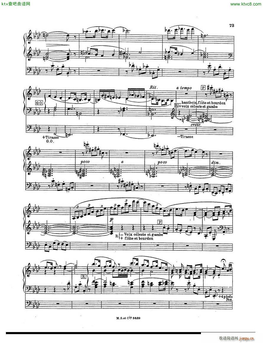 Emmanuel Maurice Andantino organ2