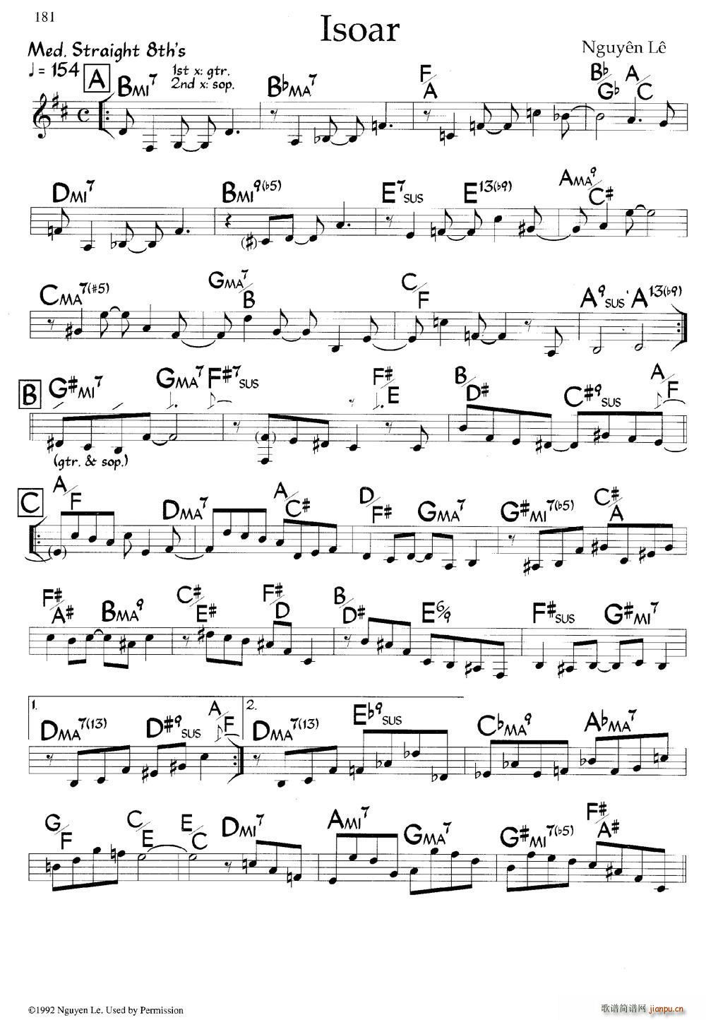 Isoar(爵士钢琴曲)1