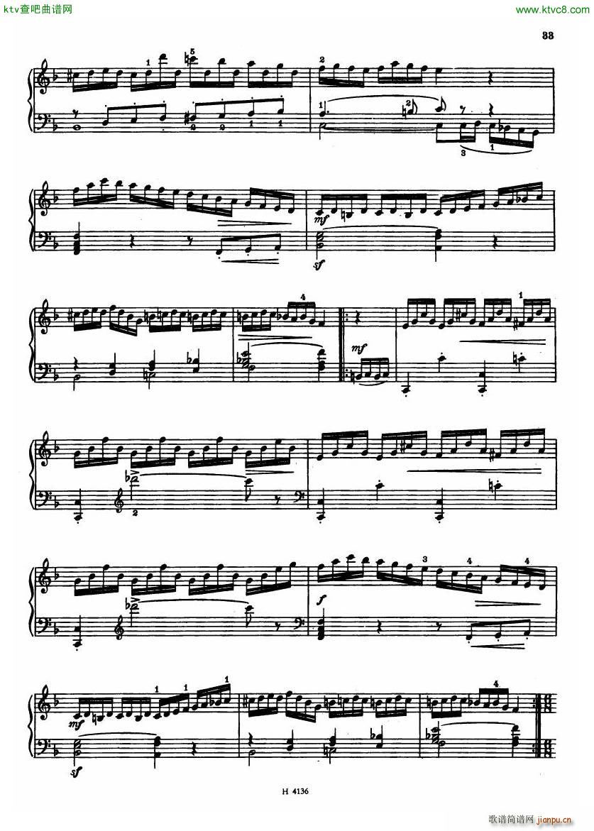 Czech piano variations from 18th century31
