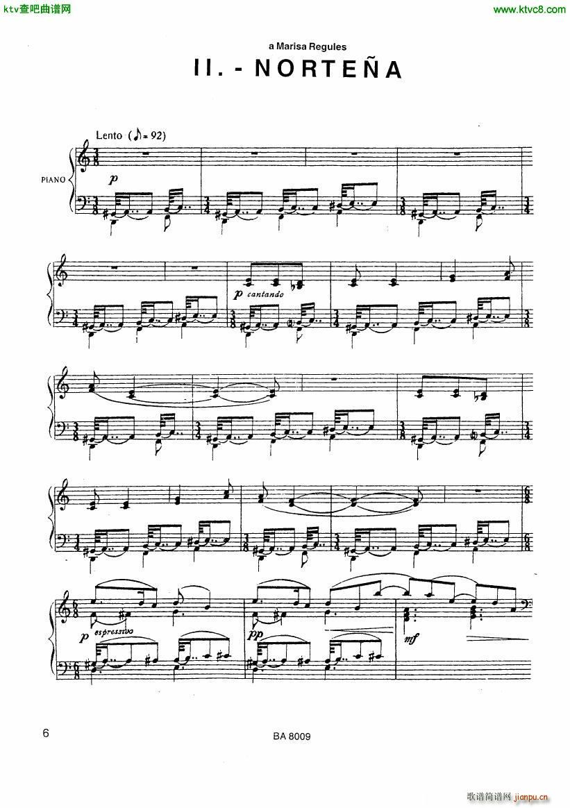 Ginastera Tres Piezas 2 Nortena1