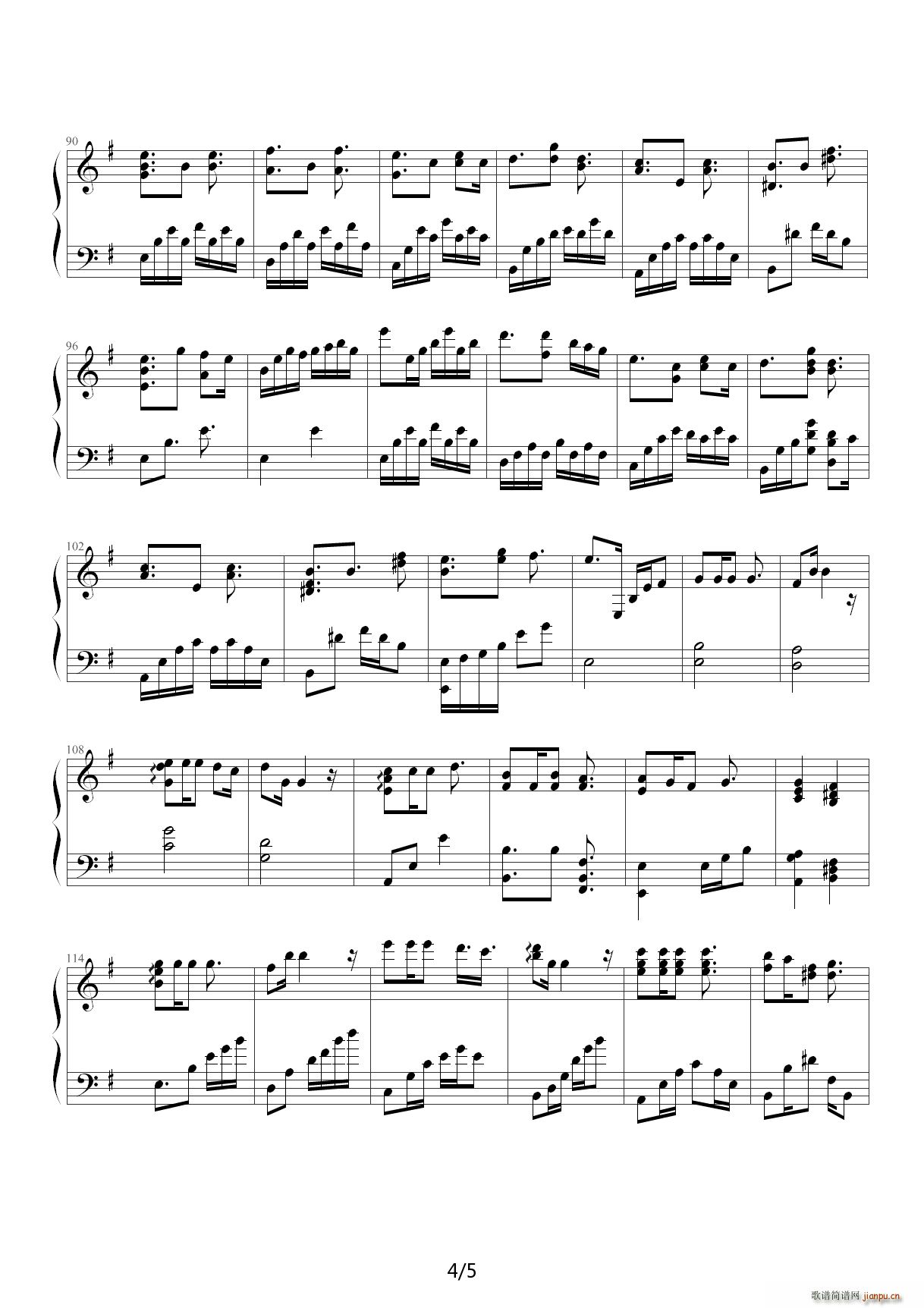 夜曲 G调4