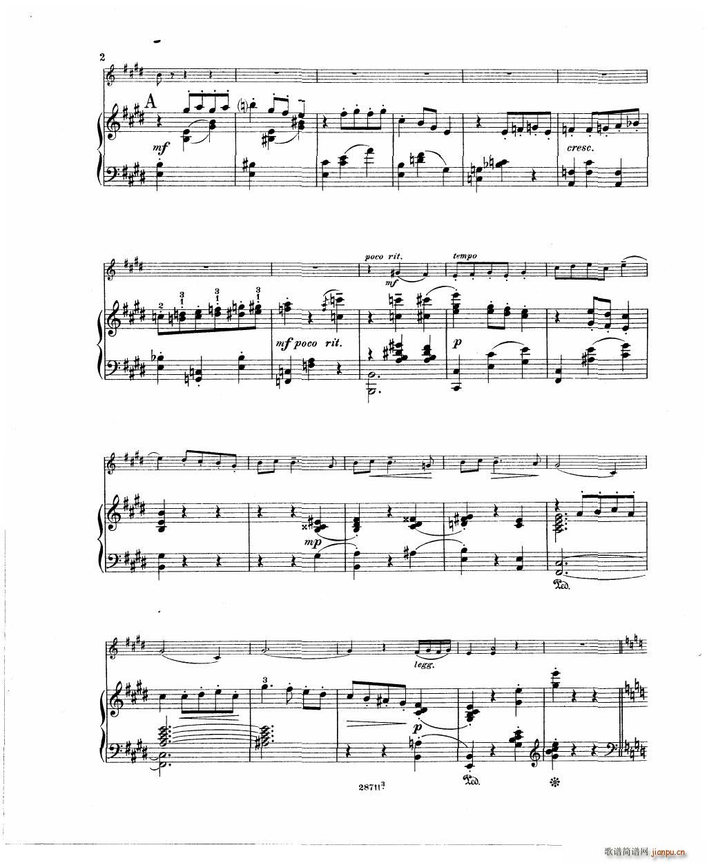 Bowen Humoresque for violin and piano4