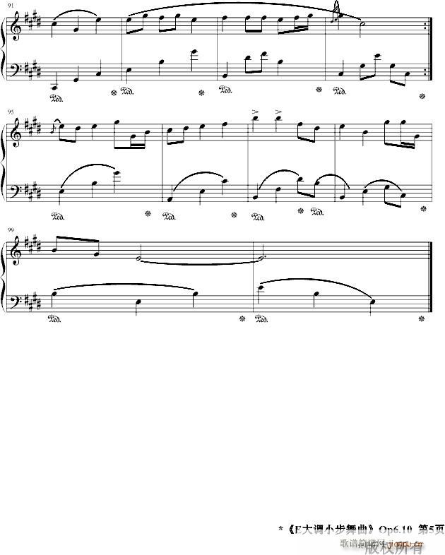 E大调小步舞曲Op6.10_jerry57435