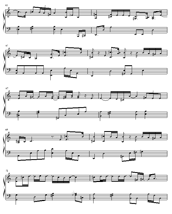 Endless Story-钢琴谱(钢琴曲)-动漫影视5