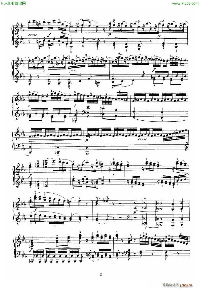 Piano Sonata No 52 in Eb8
