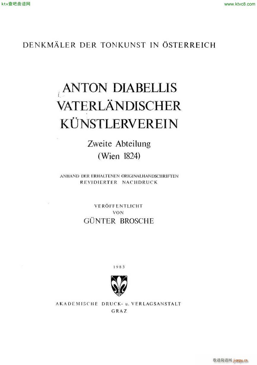 Diabelli Variationen1