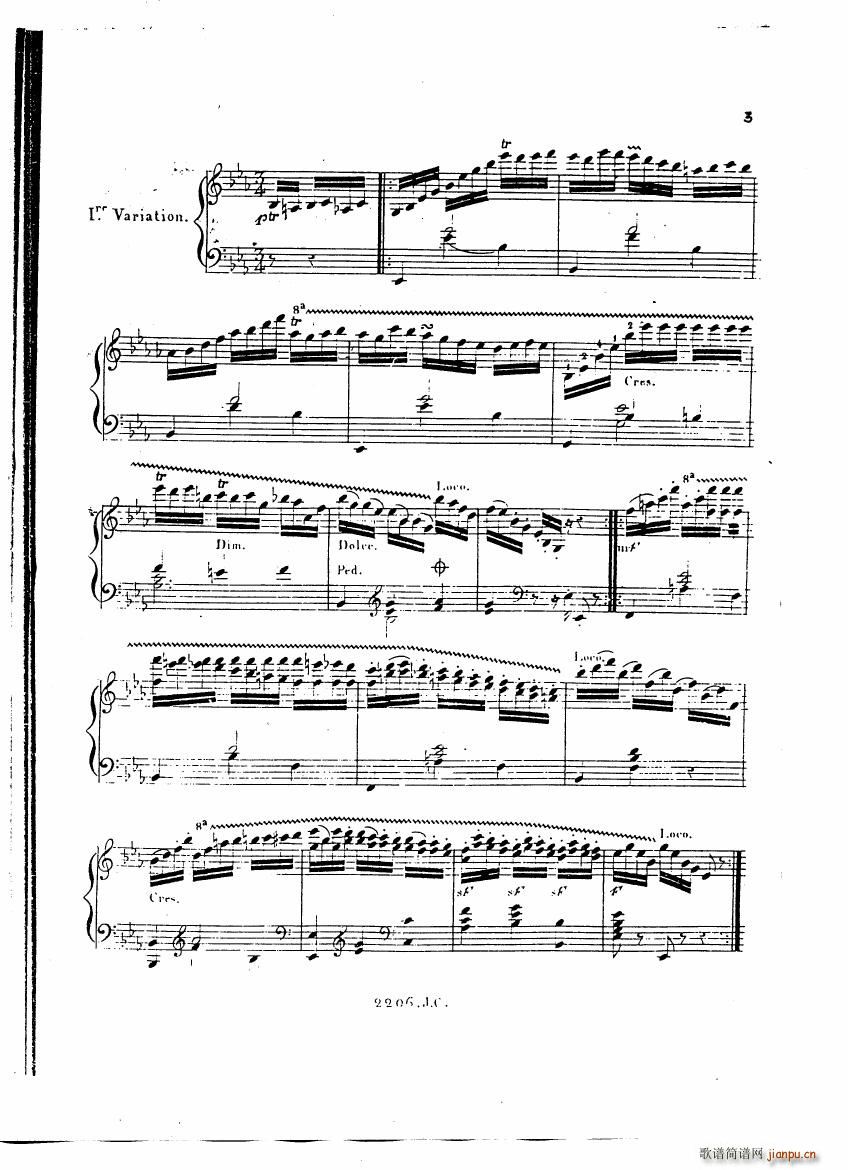 Czerny Variations brillantes2