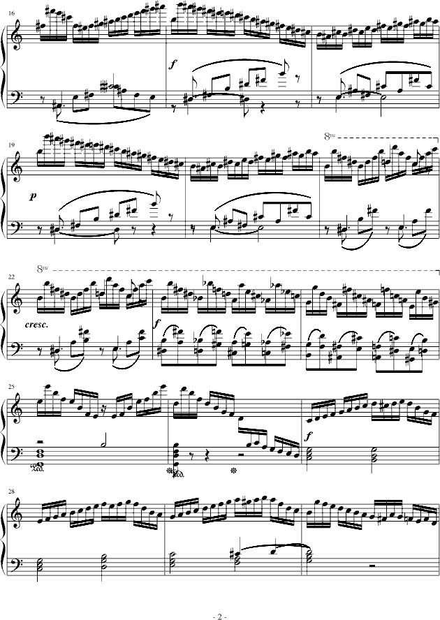 巧技练习曲 OP72 NO 5-钢琴谱(钢琴曲)-莫什科夫斯基-Moszkowski2