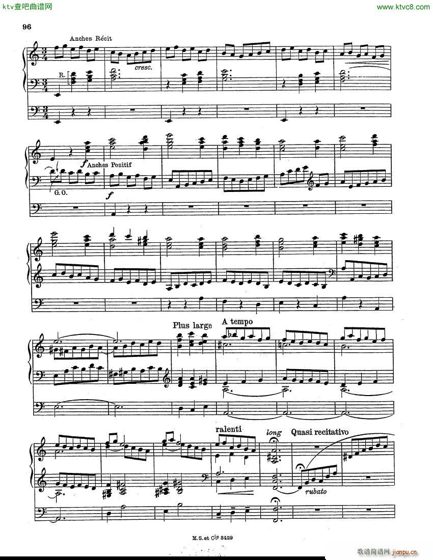 Guiraud Georges Offertoire Pascal organ4