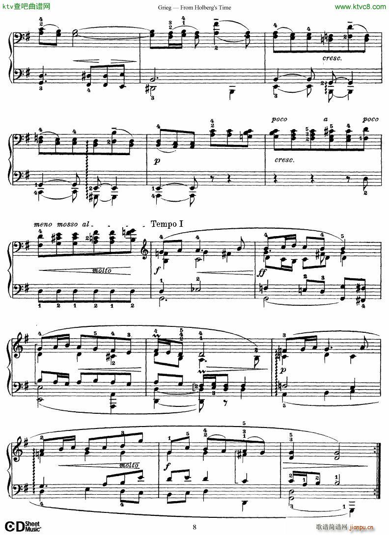 Grieg From Holberg s Time 1 58