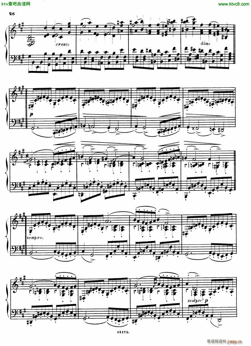 Alkan op 38b Deuxieme recueil de chants25