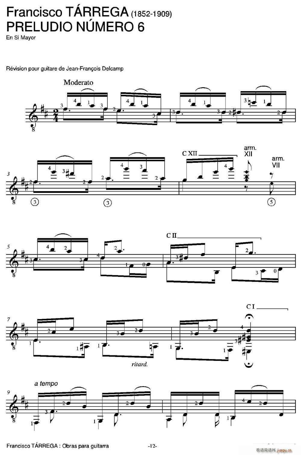 LA CARTAGENERA（古典吉他）1