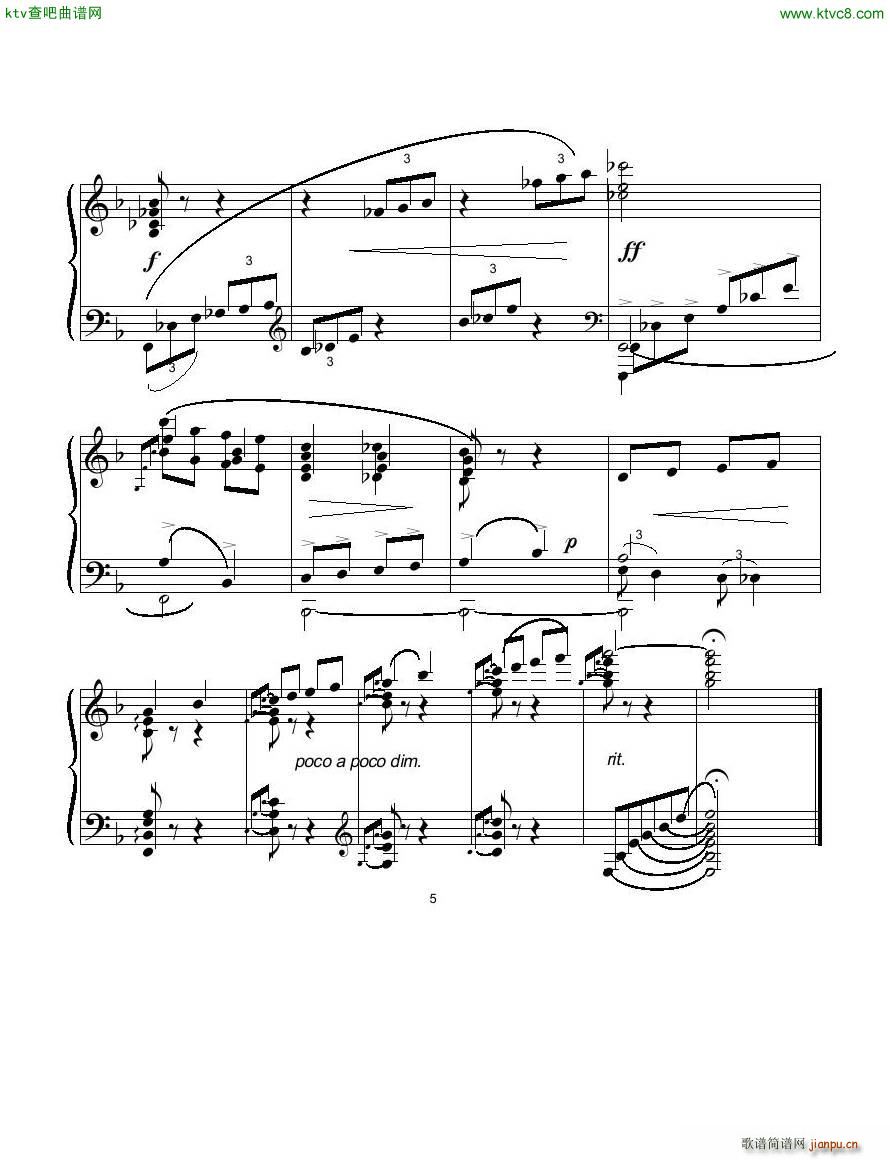 Antipov op 5 no 1 Romance in F5