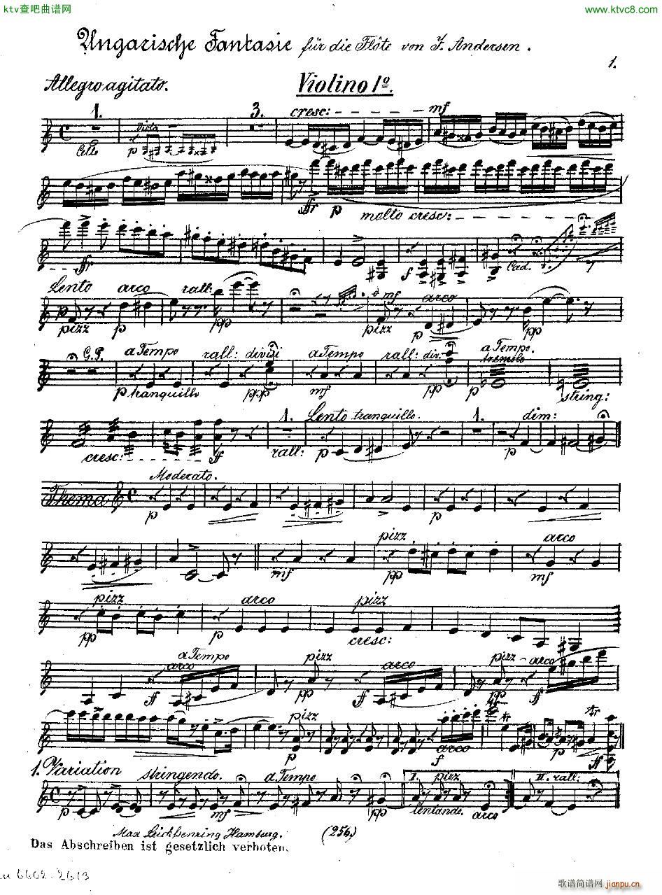 Andersen op 2 Ungarische Fantasie orch parts2