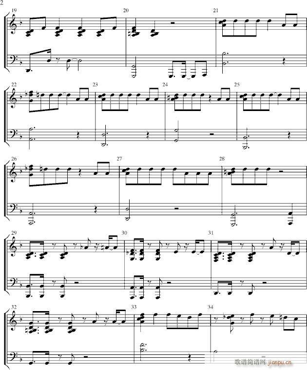 Hands Up (Key of F) - 2PM_2PM2