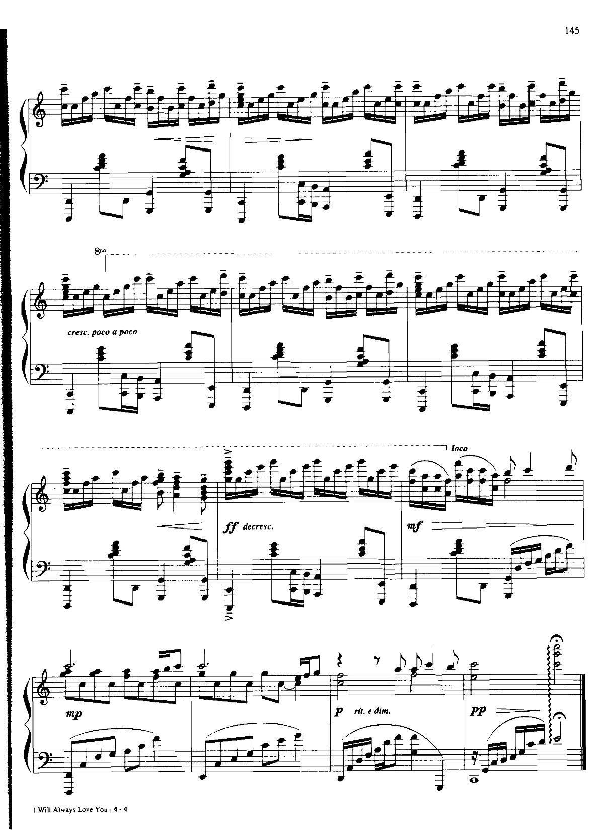 I WILL ALWAYS LOVK YOU(Dan Coates 流行情调 集)4