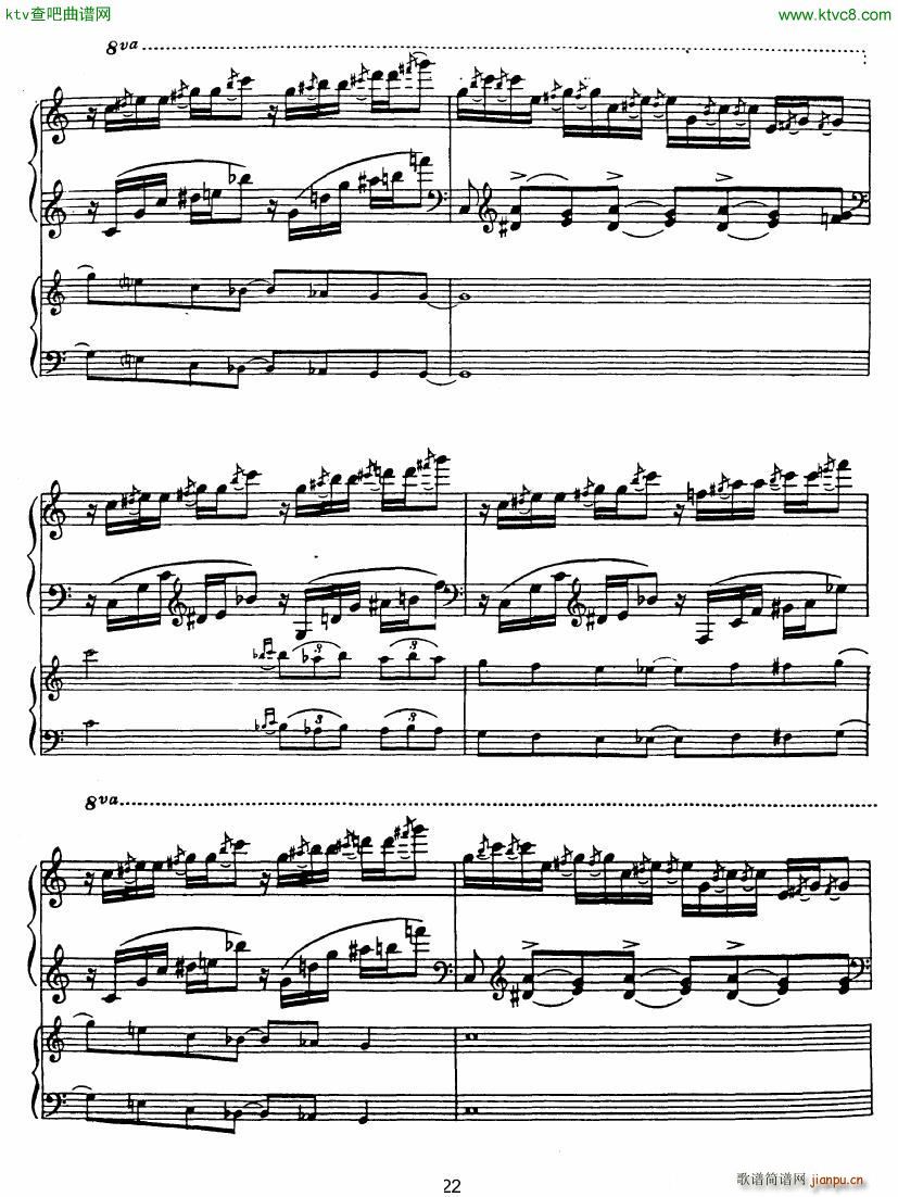 Rhapsody in Blue in Bb major Duet22