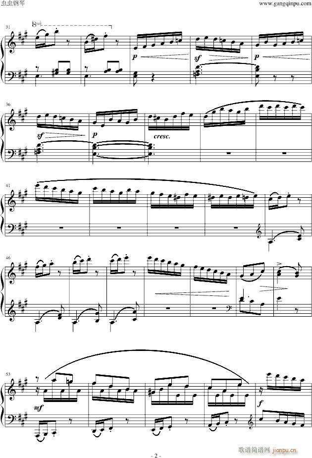 A大调谐谑曲_胡梅尔2
