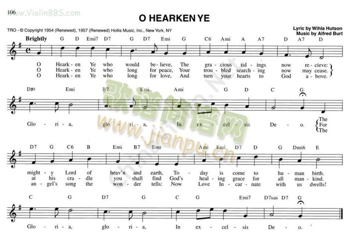 139.O HEARKEN YE1