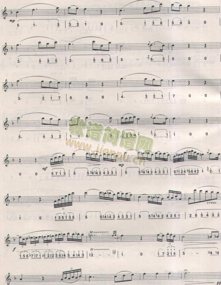 莫扎特bA大调阿尔多萨克斯协奏曲4