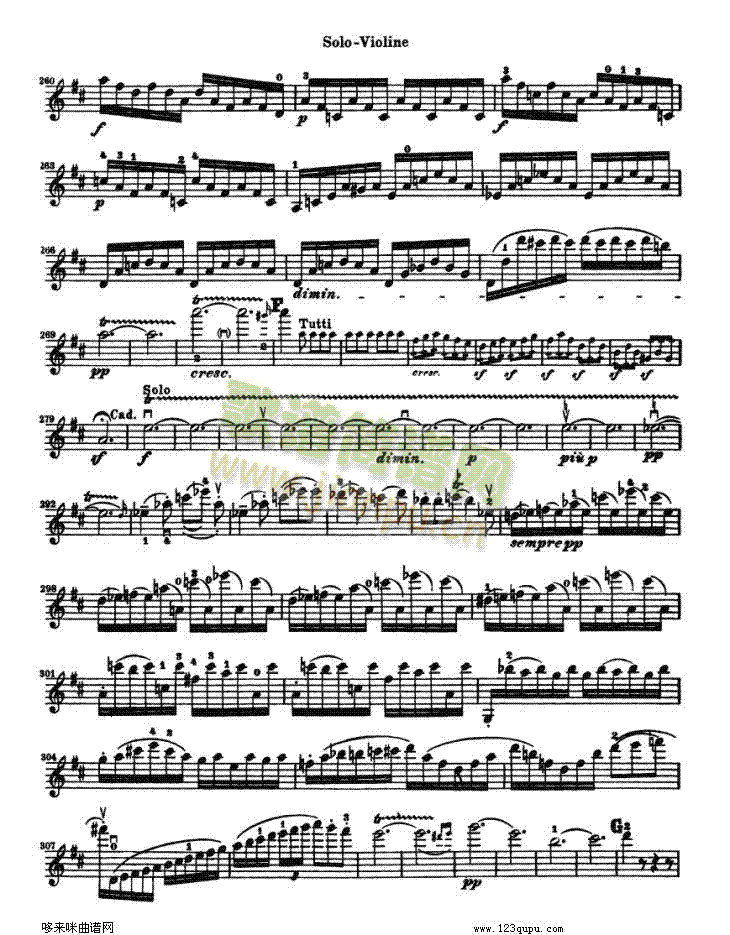 贝多芬小提琴协奏曲(konzert fur violine)19