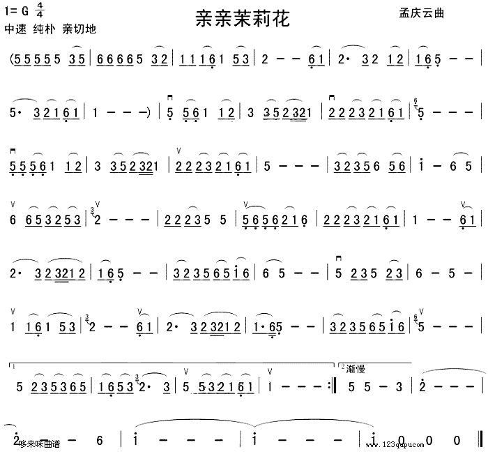 亲亲茉莉花1