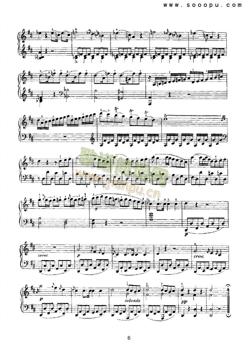 回旋曲 键盘类 钢琴6