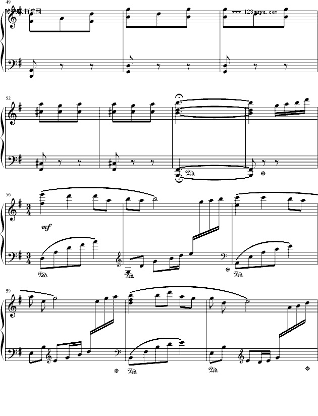 北风吹-（高等师范院校试用教材－2册）-中国名曲5
