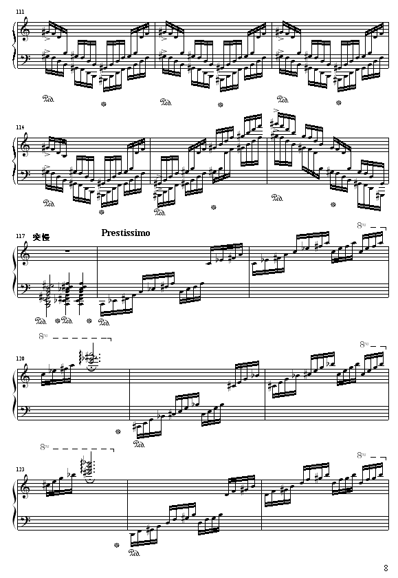C大调练习曲No.28